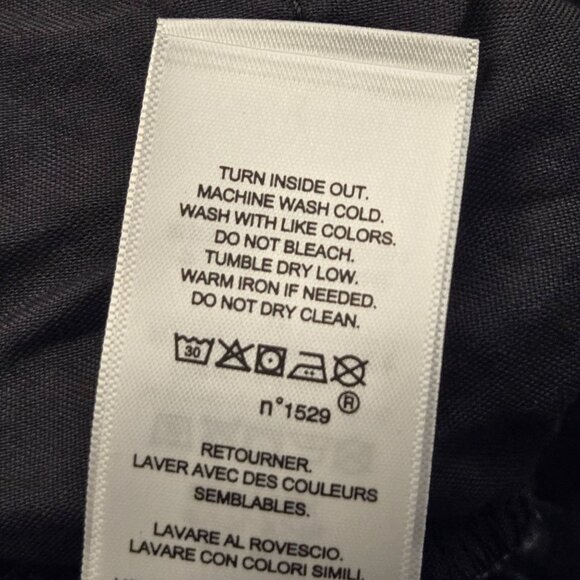 Lauren Ralph Lauren Relaxed Tapered Ankle Jeans Empire Black Wash NWT - Picture 13 of 13